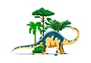Vector clipart: Melanorosaurus prehistoric dinosaur character