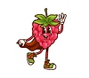 Groovy raspberry berry pirate corsair character