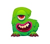 Vector clipart: Crazy monster character cartoon font letter B