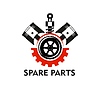 Auto-Auto-Ersatzteile-Symbol, Motorkolben und Getriebe | Stock Vektrografik