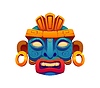 Vector clipart: Aztec Inca Maya Mexican game icon asset