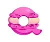 Vector clipart: Candy font, macaron dessert or sweet macaroon type