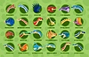 Vector clipart: Dinosaurs infographic, extinct animals, reptiles
