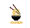 Vector clipart: Ramen noodles icon for Japanese Asian cuisine