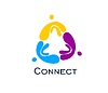 Vector clipart: Community teamwork, connect people together icon