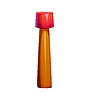Vector clipart: Cartoon number one circus font juggling stick