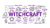 Vector clipart: Witchcraft and magic, esoteric mystery icons