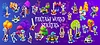 Vector clipart: Fairytale Halloween mage or wizard tool characters