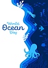 Paper cut world oceans day banner or poster