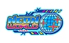 Vector clipart: Neon world globe element retro Y2K icon or sign