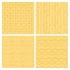 Ramen pasta noodle seamless pattern background