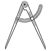 Vector clipart: Metal divider