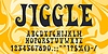 Tipografía hippie trippy fuente psicodélica groovy de los años 60 | Ilustración vectorial