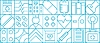 Heart healthcare geometric pattern tile background