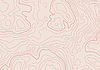 Vector clipart: Topographic map background with altitude lines.