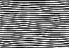 Wavy black and white horizontal lines pattern with
