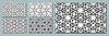 Islamic background collection with traditional styl