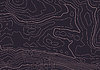 Vector clipart: Topographic map background with altitude lines.