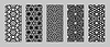 Islamic background collection with traditional styl