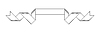 Vector clipart: ribbon. Decorative abstract banner