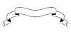 Vector clipart: ribbon. Decorative abstract banner