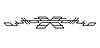 Vector clipart: Line geometric element. Tribal ethnic decorative