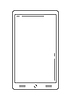 Vector clipart: smartphone. Equipment and work device