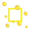 Vector clipart: glass morphism. Space for text, banner. Transparenc