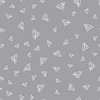 Vector clipart: crystal diamond seamless pattern on grey background