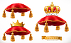 ID 6605182 | Королевская подушка и корона. Набор иконок 3d | Векторный клипарт ID 6605182 | Королевская подушка и корона. Набор иконок 3d | Векторный клипарт | CLIPARTO
