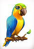 ID 6810180 | Little parrot cartoon character. Funny animal, 3d | 向量插图 ID 6810180 | Little parrot cartoon character. Funny animal, 3d | 向量插图 | CLIPARTO