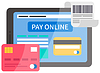 ID 7111946 | Program for online remote payment of purchases on | Stock Vector Graphics ID 7111946 | Program for online remote payment of purchases on | Stock Vector Graphics | CLIPARTO