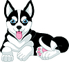 Vector clipart: Husky