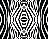 Vector clipart: Seamless pattern of zebra skin