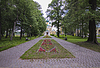 Camino a la Catedral de la Transfiguración . Uglich, | Foto de stock