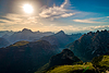 National Nature Park Tre Cime In Dolomites Alps. | Stock Foto