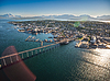 Puente de la ciudad Tromso, Noruega | Foto de stock