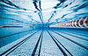 Sport swimming pool underwater background | Stock Foto