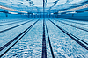 Sport swimming pool underwater background | Stock Foto