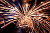 Corte CNC por láser y gas de metal, moderno | Foto de stock