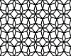 Seamless background of black polygonal pattern