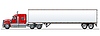 Vector clipart: truck template