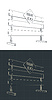 Vector clipart: Dead end and traffic barrier blueprints