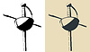 Vector clipart: Cup hilt rapier s