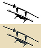 Vector clipart: Japanese katana sword