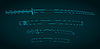 Vector clipart: Japanese swords blueprints