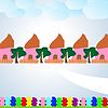 Houses | Stock Illustration