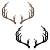 ID 6669108 | Antler Vector Illustration in both Color and Black Line | Stock Vector Graphics ID 6669108 | Antler Vector Illustration in both Color and Black Line | Stock Vector Graphics | CLIPARTO