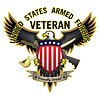 Vector clipart: United States Armed Forces Veteran Proudly Served Bald