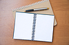 Papel de cuaderno | Foto de stock